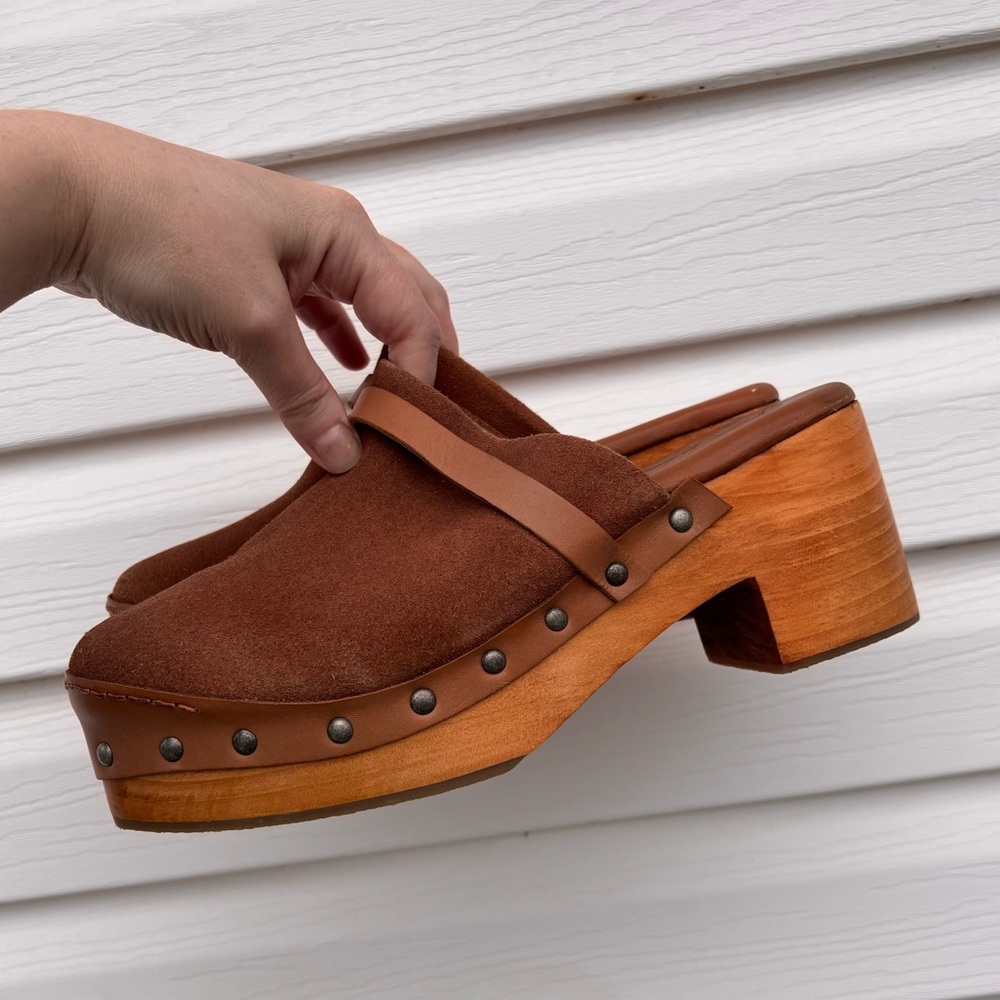 Free People calabasas clog cognac - Picture 4 of 10